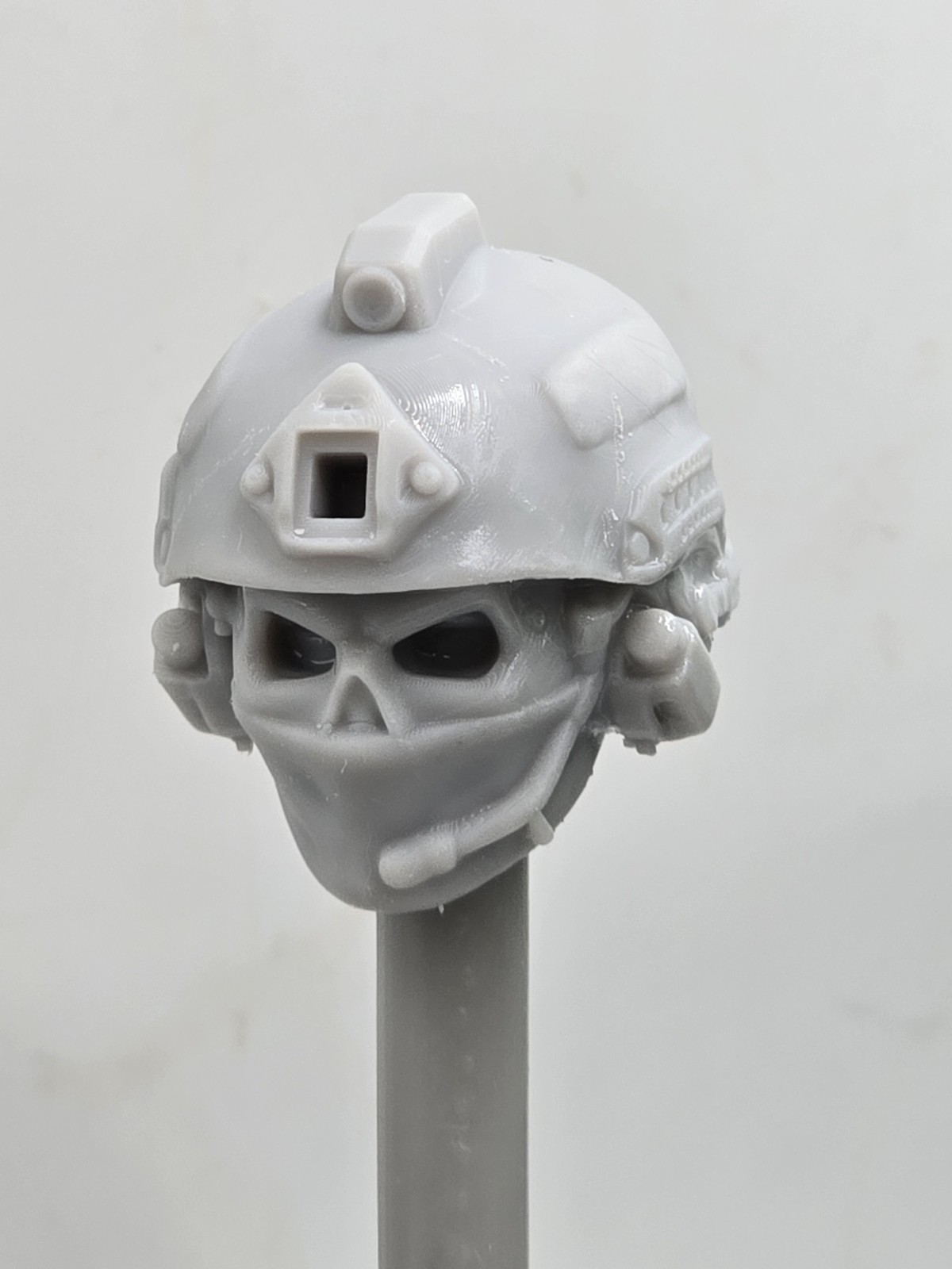 3d Printed COD MASKED SOAP HEAD 1:12 6&Prime; Classified Legends Compatible