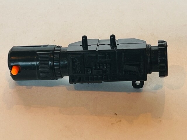 Gi Joe part accessory weapon Black Rocket launcher Hasbro vtg figure toy 1985