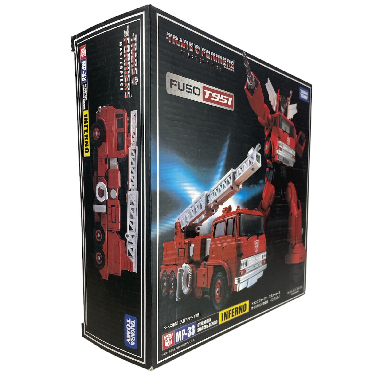 Transformers Masterpiece MP33 Inferno Action Figure Takara Tomy Toys Open Box