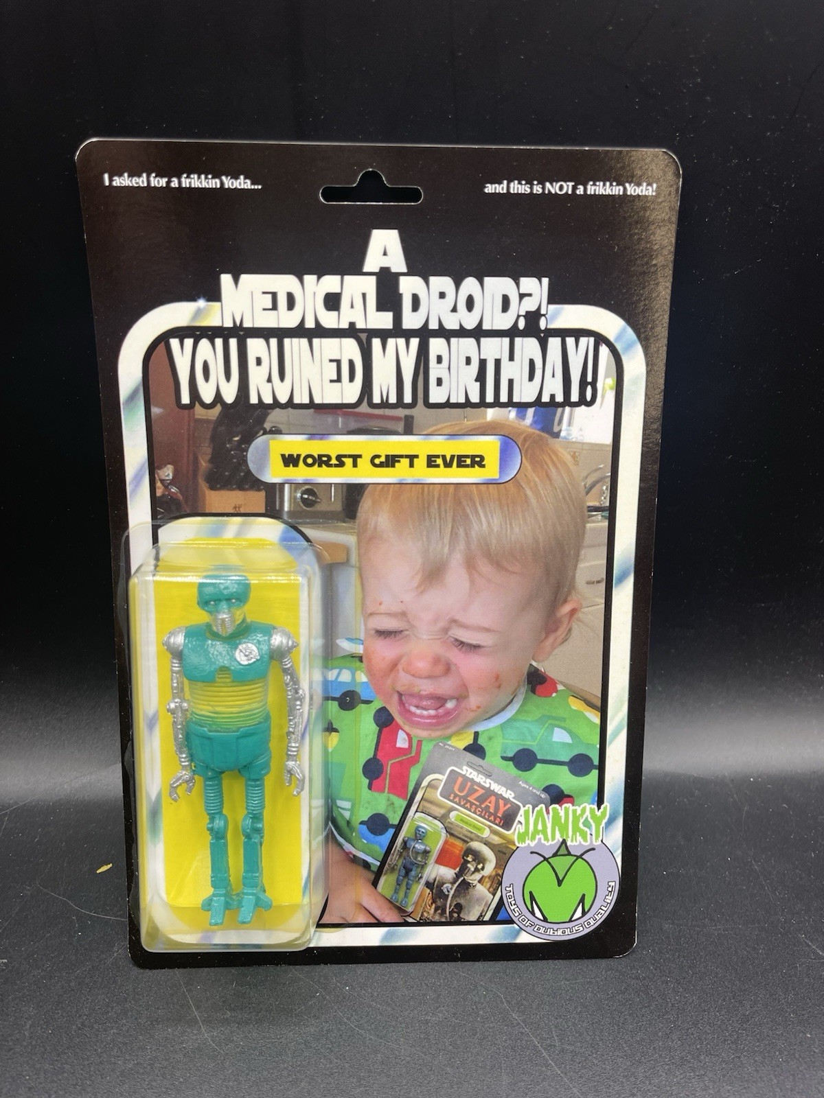 Star Wars – The Vintage Collection Medical Droid Custom! #25 out of 40! Signed!