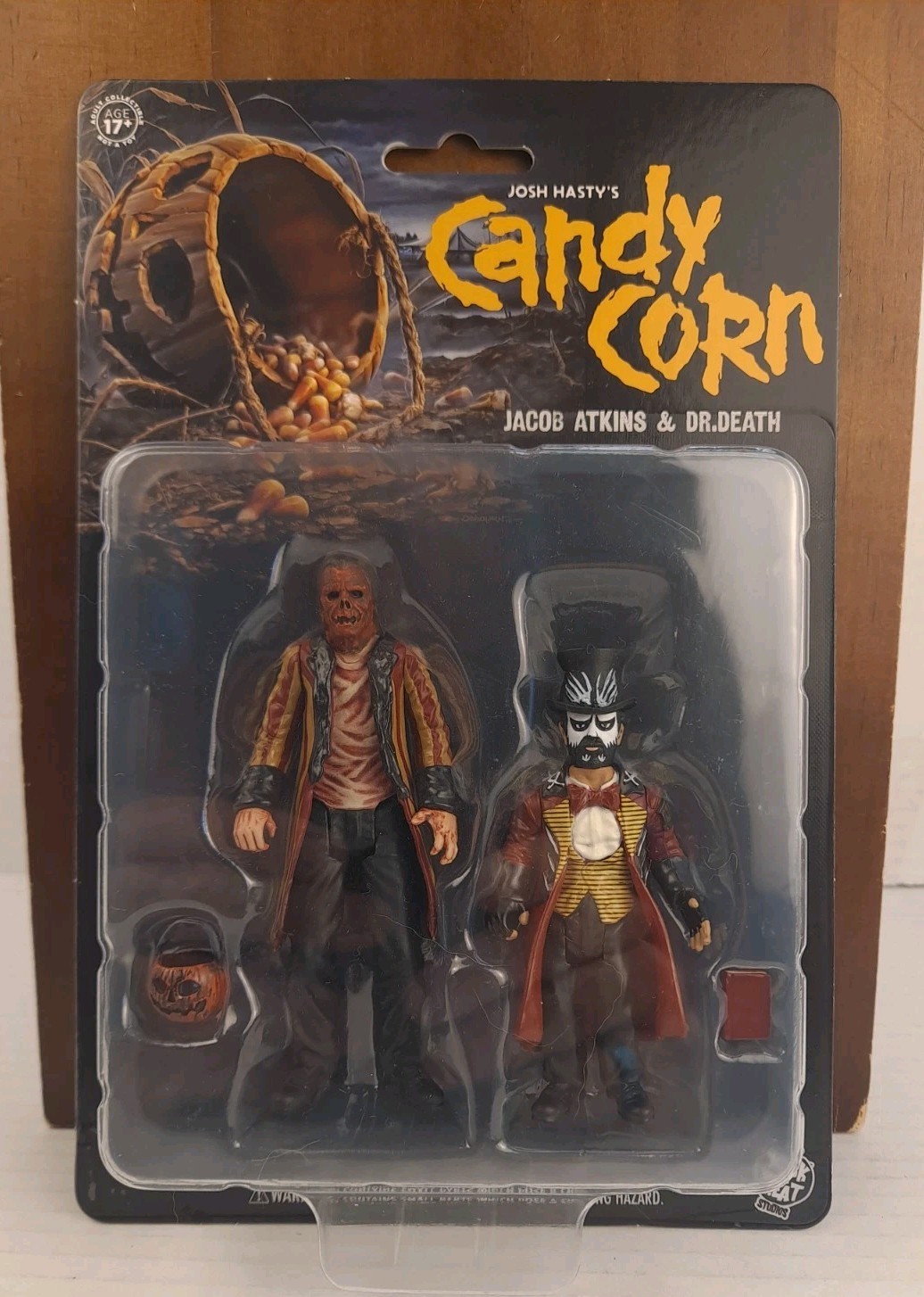 Candy Corn Horror Movie Jacob Atkins & Dr.Death 3.75&Prime; Figures Trick or Treat