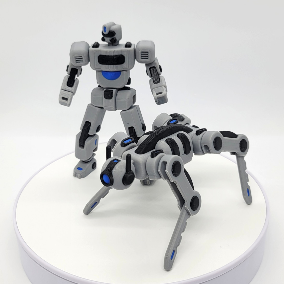 Optronic | Robot Mech Action Figure | 3D Printed Articulated Animal Toy