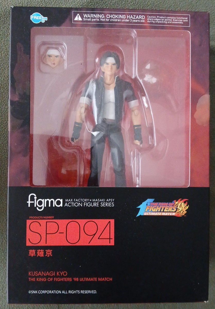 Figma Freeing The King of Fighters &rsquo;98 UM Kyo Kusanagi Action Figure (Used)