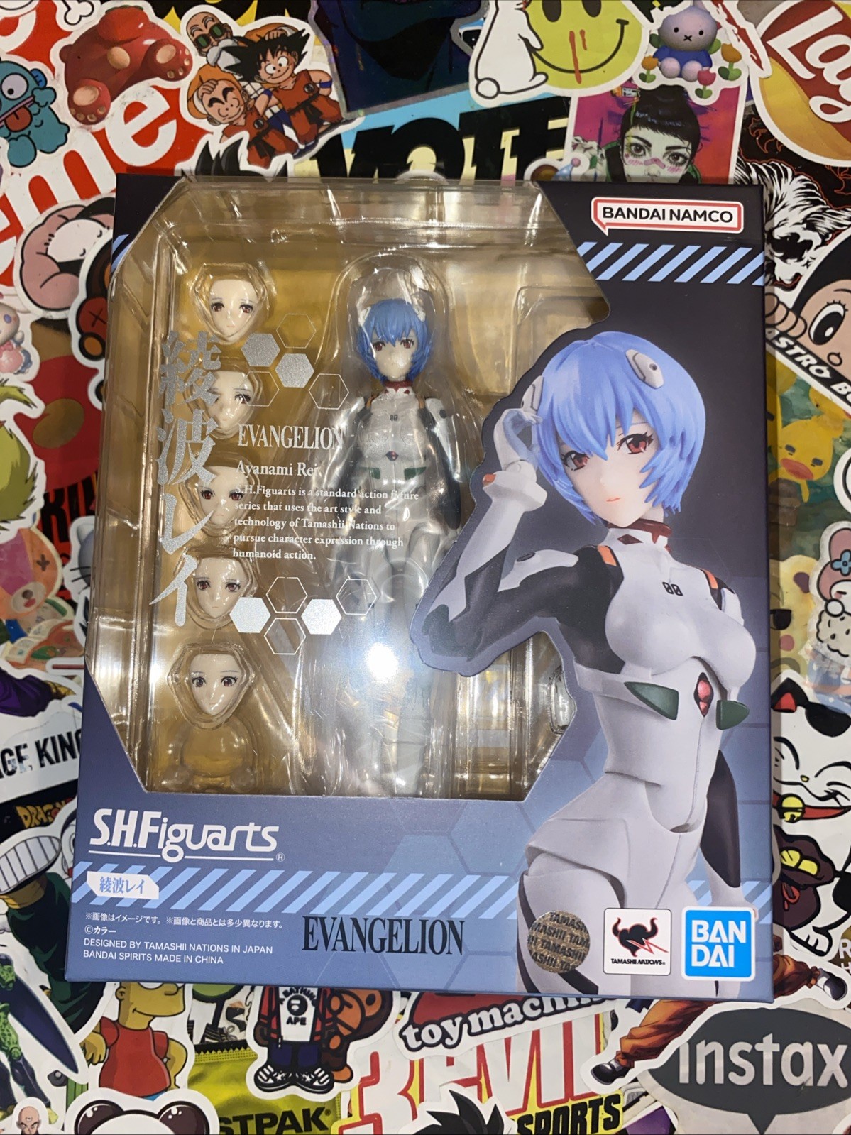 Bandai S.H.Figuarts Rei Ayanami EVA Evangelion