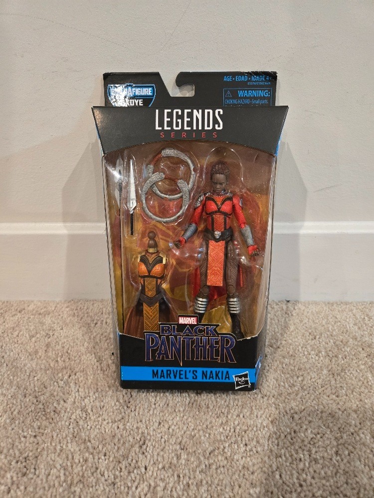 Hasbro Marvel Legends Black Panther Okoye Series Nakia 6 Inch Action Figure