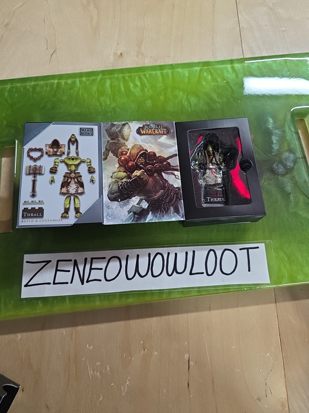 BlizzCon 2011 Exclusive THRALL AND CHEN STORMSTOUT MEGA BLOKS WORLD OF WARCRAFT