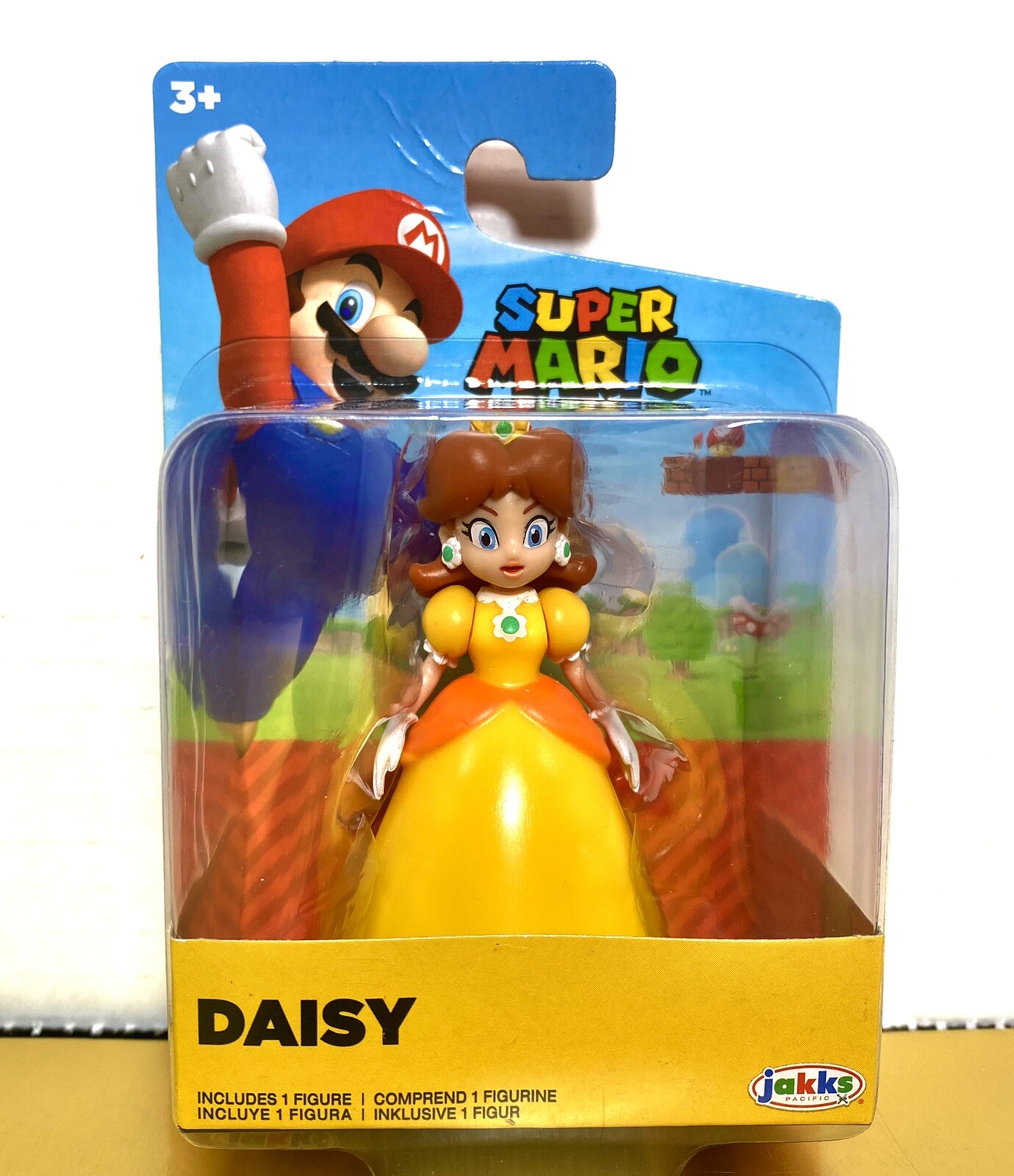 2022 JAKKS Pacific World of Nintendo Mini 2.5&Prime; Action Figure: PRINCESS DAISY