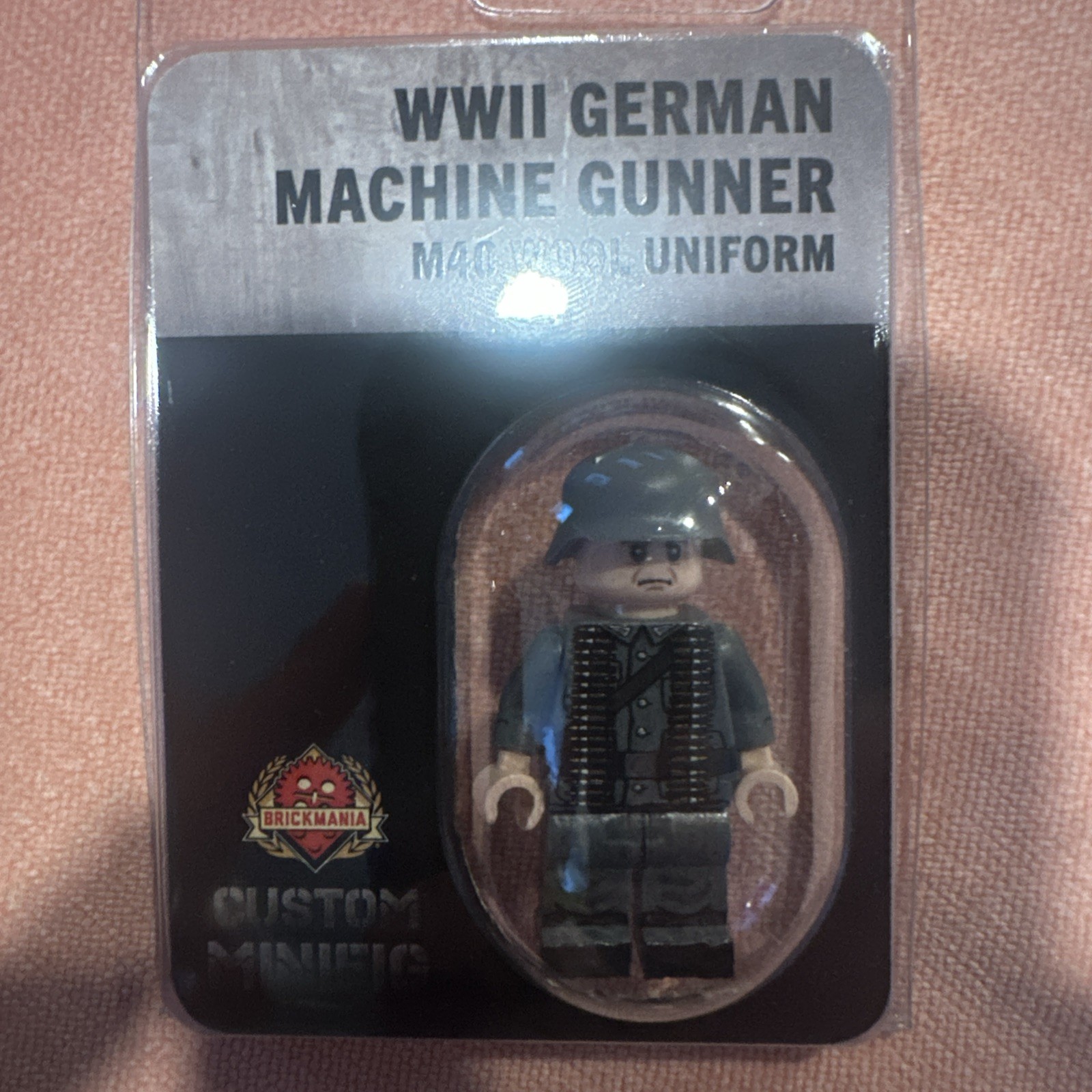 Brickmania wwII German machine gunner M40 Wool Uniform