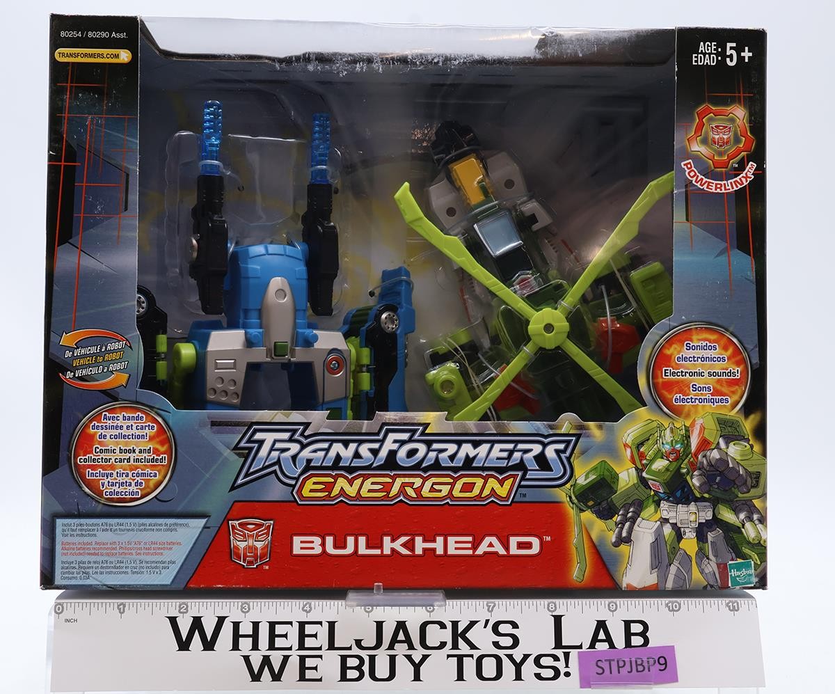 Bulkhead Transformers Energon RID 2004 Hasbro Action Figure NEW MISB SEALED