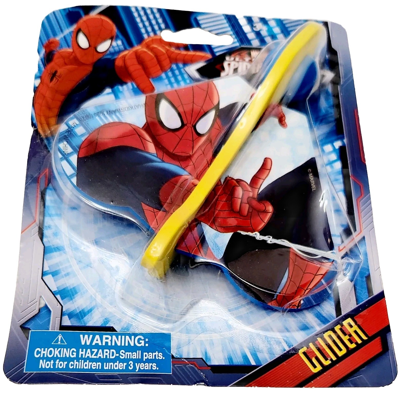 Marvel The Ultimate Spiderman Foam Glider Small 5.5 L X 5 W X 1.5 H Inch, Age 3+