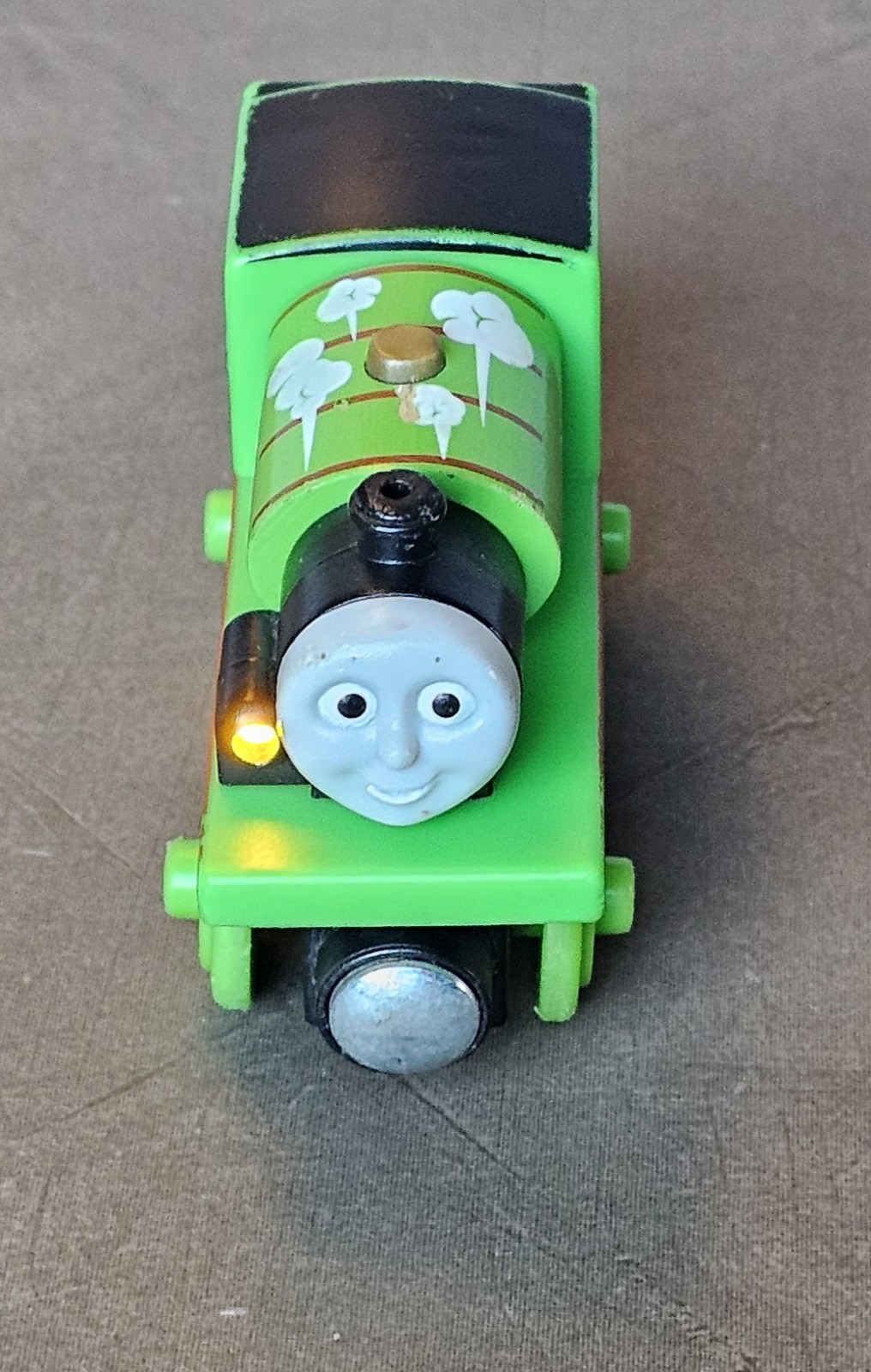 🚂THOMAS & FRIENDS WOODEN RAILWAY ROLL N’WHISTLE PERCY BDG13 3534KQ 2012