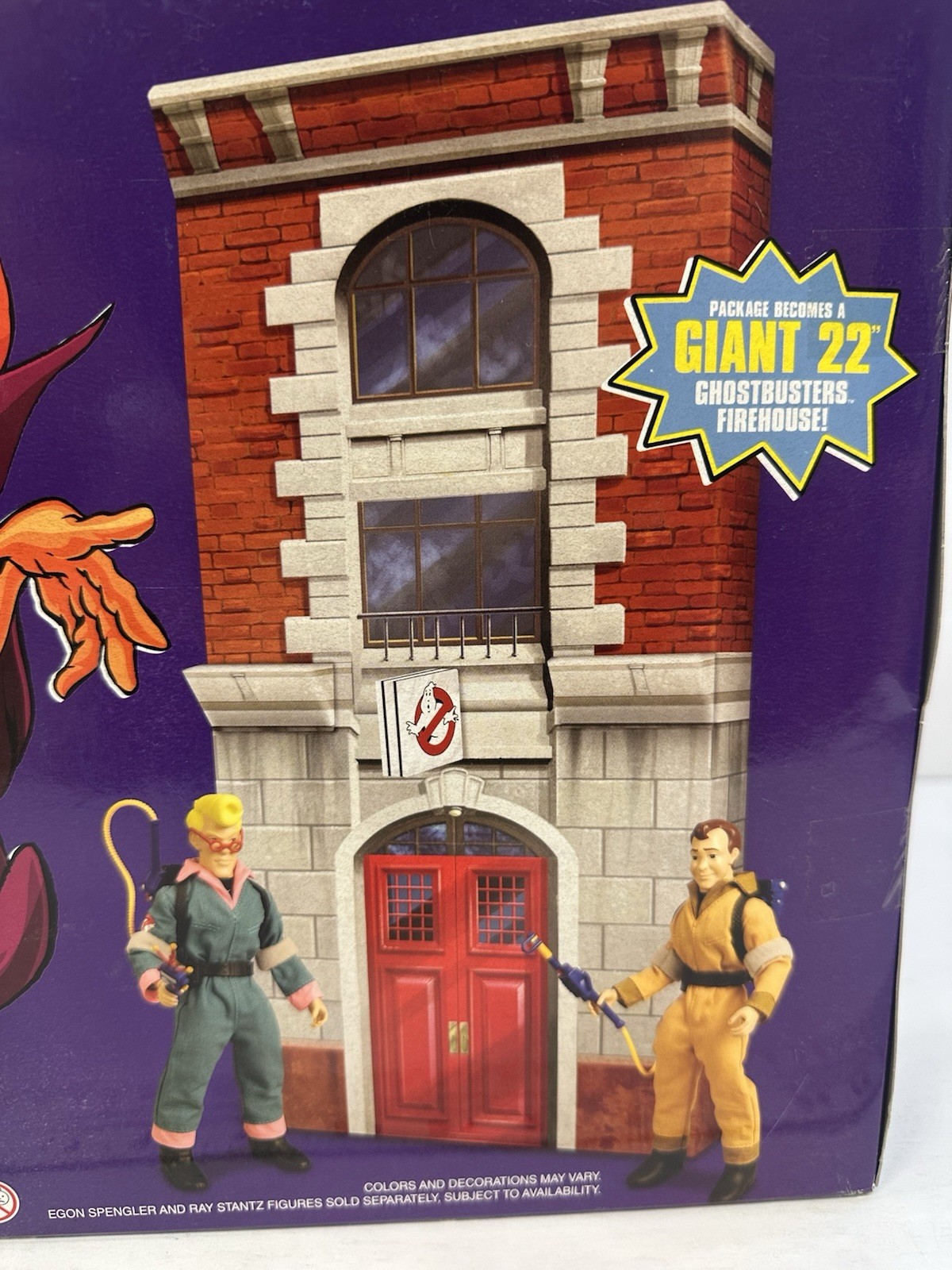 2011 Retro Action The Real Ghostbusters Janine, Samhain & Slimer Firehouse set