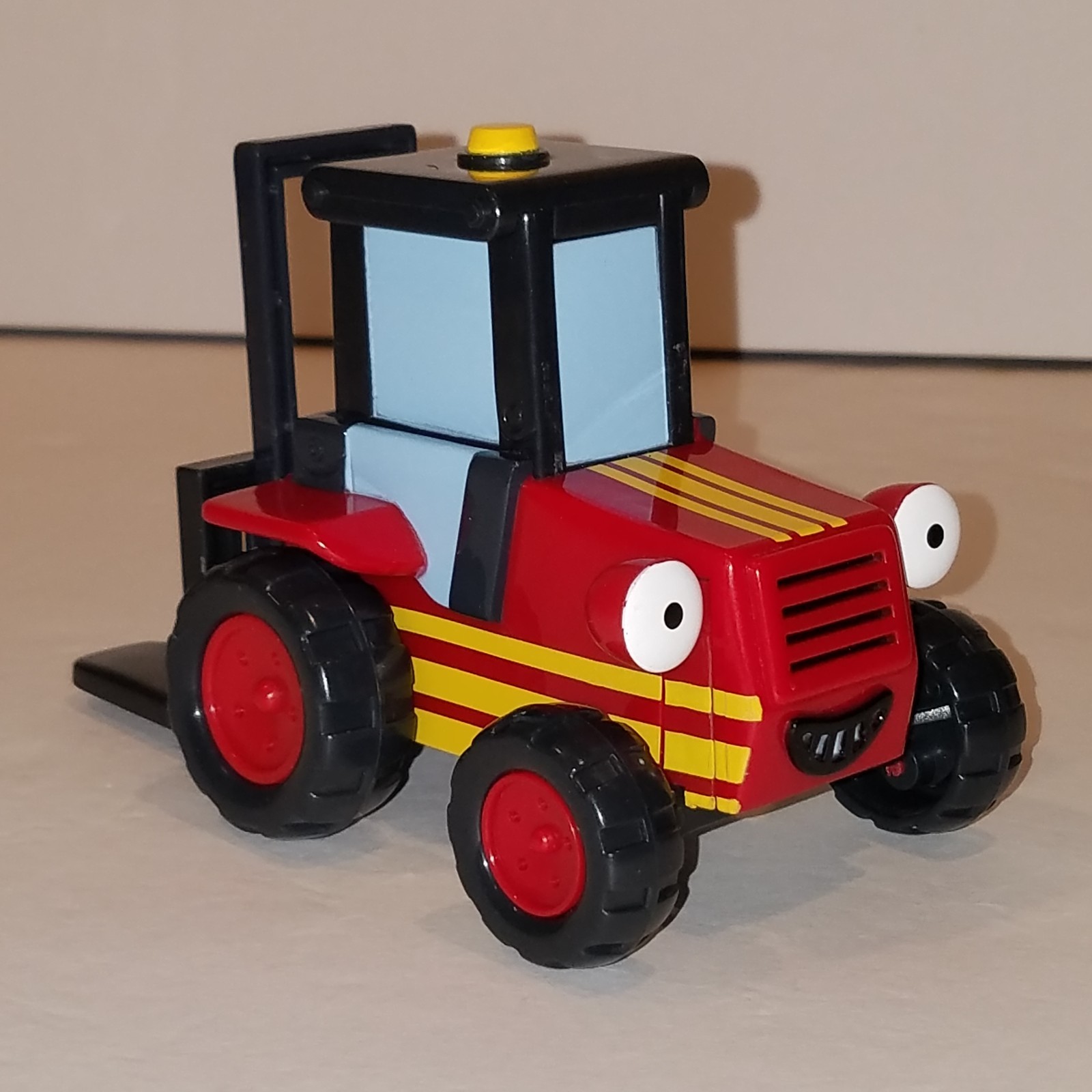 Bob The Builder 2006 Talking Sumsy Forklift COMPLETE Pallet Cargo Crates Vintage