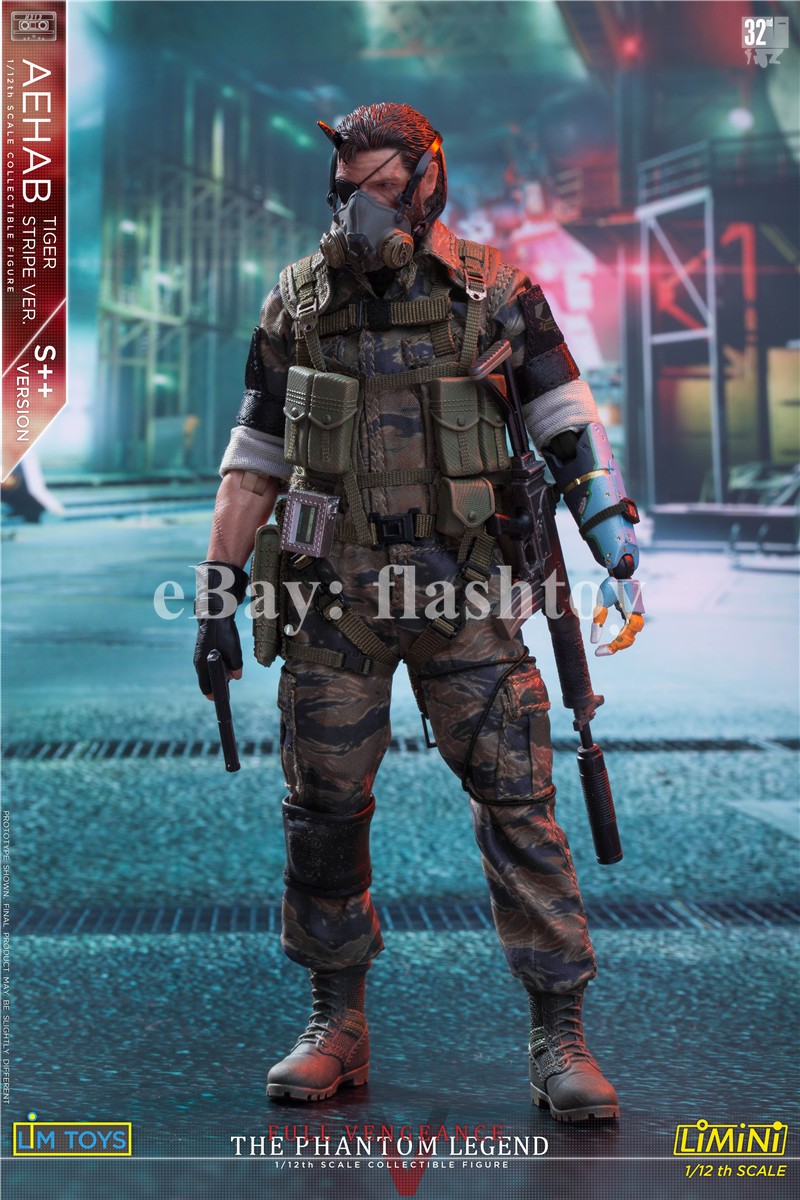 Presale LIMTOYS 1/12 Solid Snake Ishmel 6&Prime; Male Action Figure Model Toy S++ Ver.