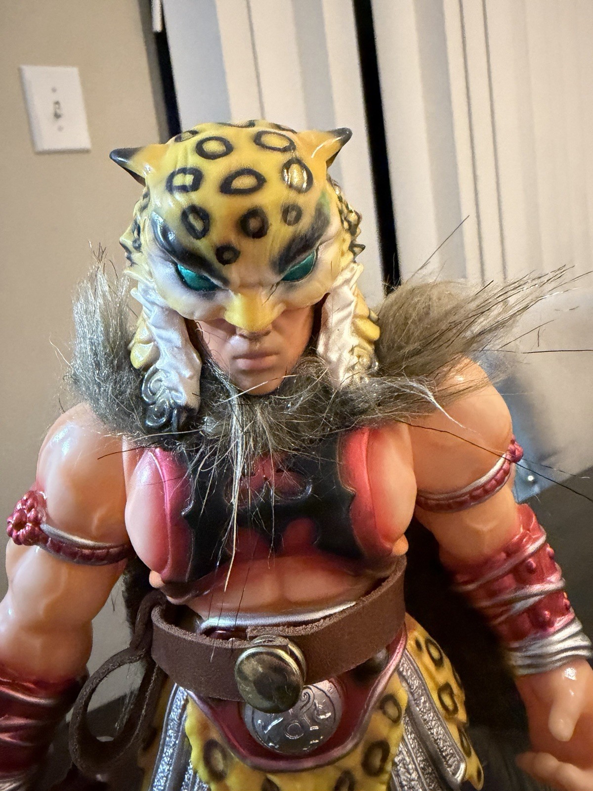Kaiju One leopard Head Sofubi (Loose)