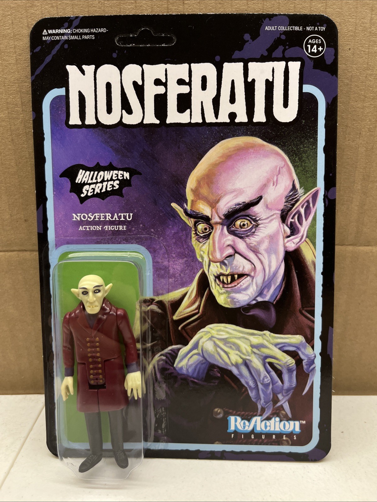 Nosferatu Halloween series ReAction Figure Horror Monster Super 7 New sealed