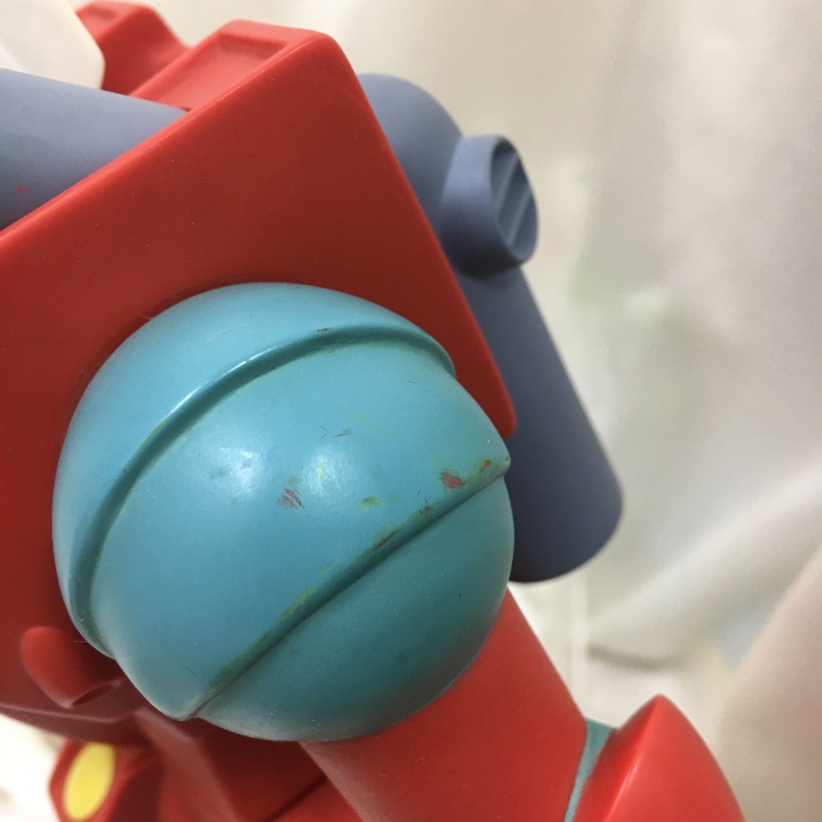 Gun Cannon Big Size Soft Vinyl Sofubi Figure Gundam Bandai Japan Used Anime