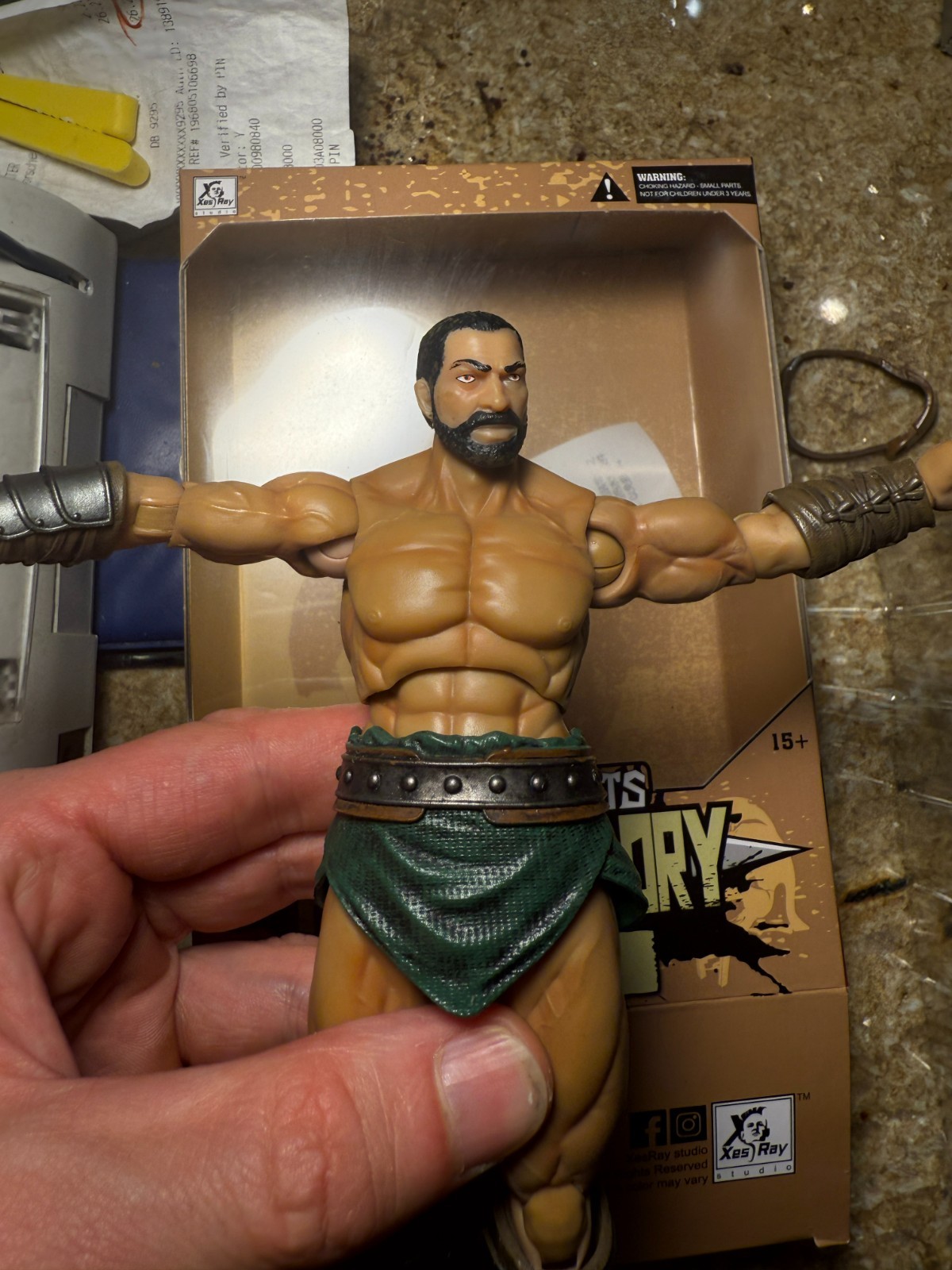 XesRay Studio 1/12 Gladiator Action Figure – Male Trainee 013 B
