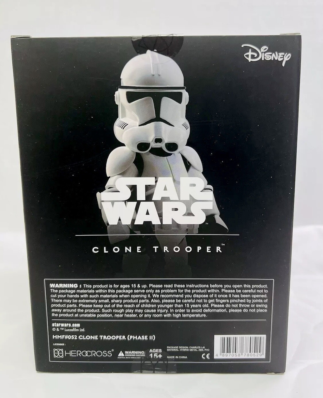 Star Wars Stormtrooper HeroCross HMF #005 Diecast Metal Figure Collectible