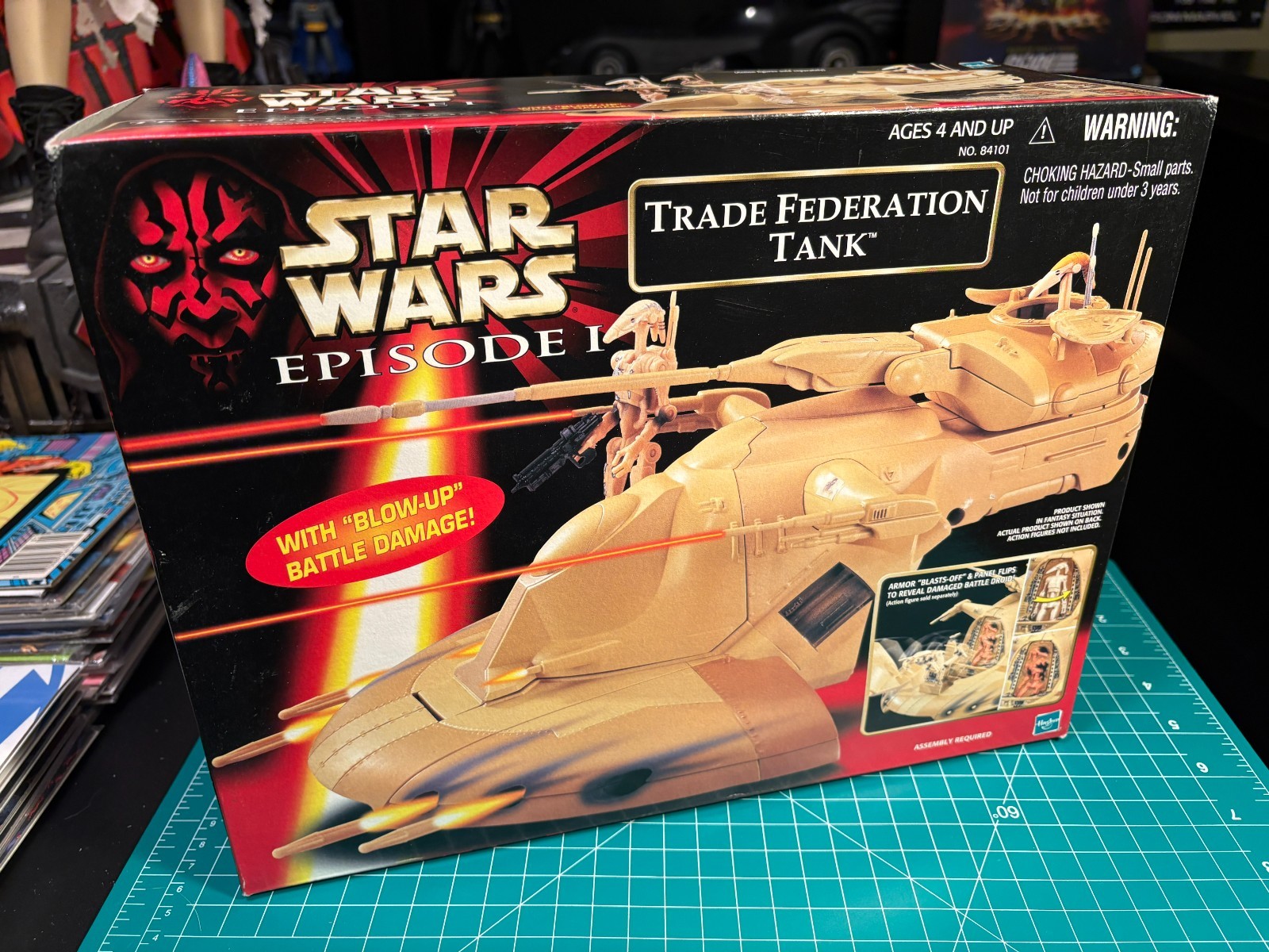 Star Wars Episode I Trade Federation Tank The Phantom Menace MISB Sealed READ