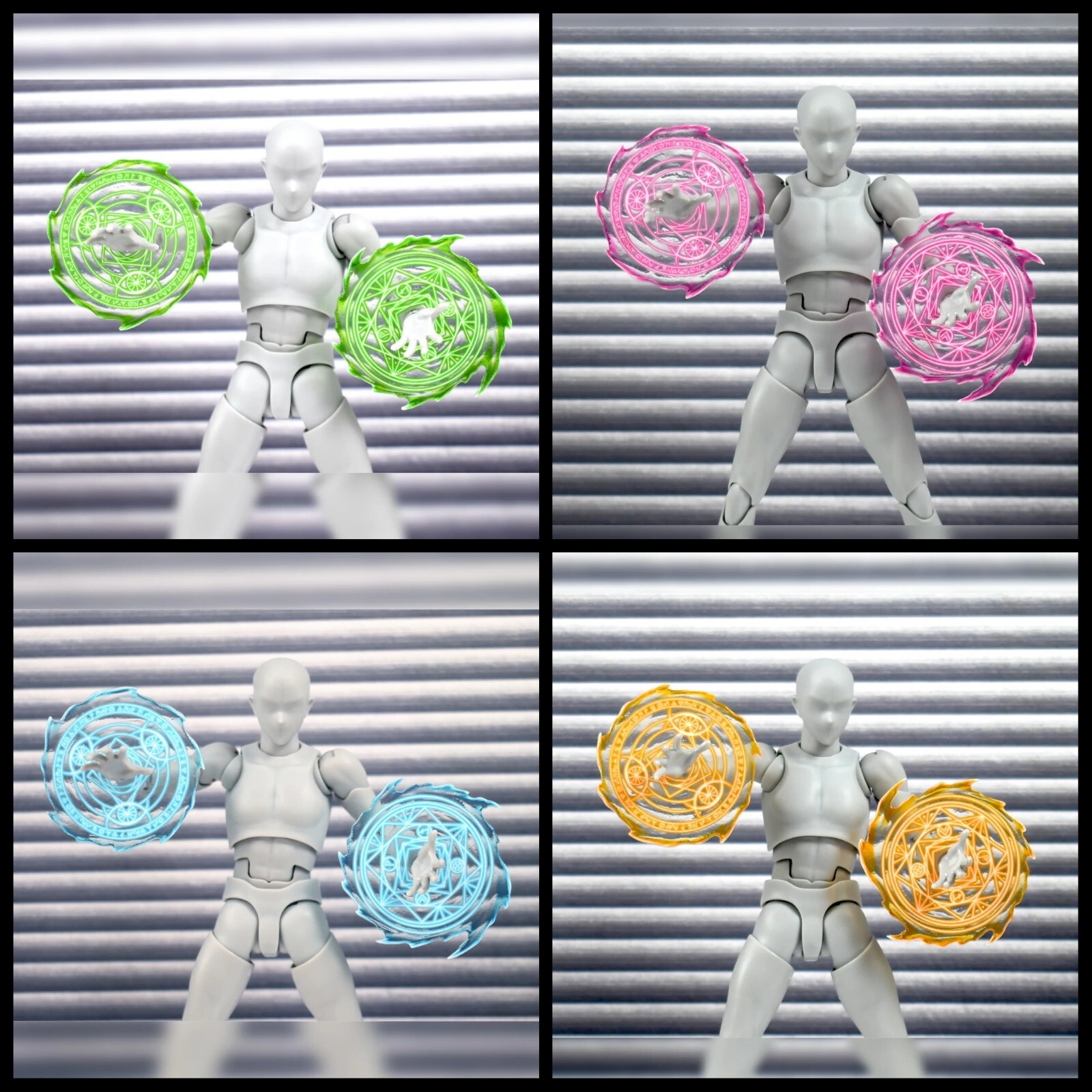 Magic Effect pieces – 1/12 scale – marvel legends, sh figuarts, mezco, mafex