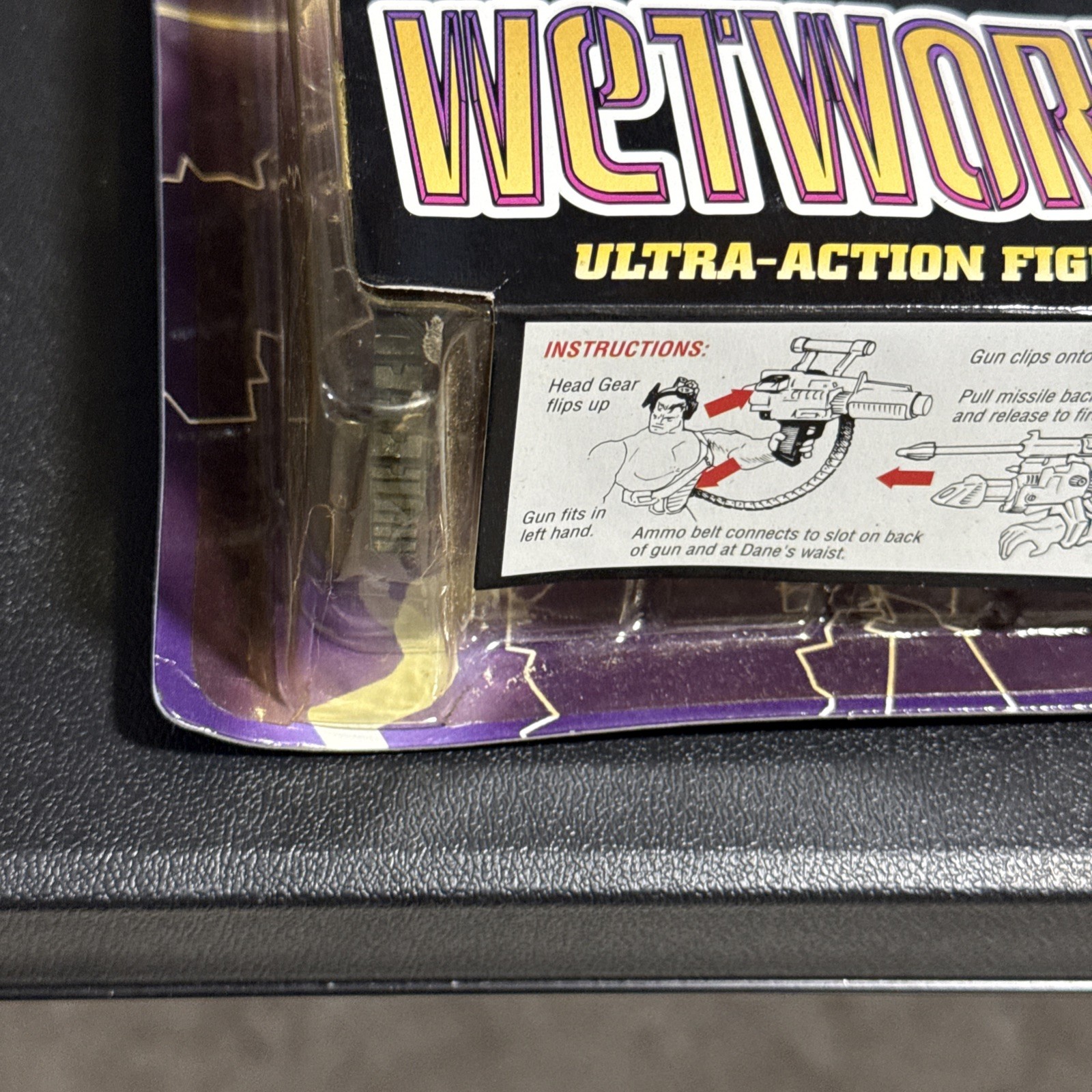 McFarlane Wetworks Gold Delta Commander Loose Action Figure 1996 6.5&Prime;
