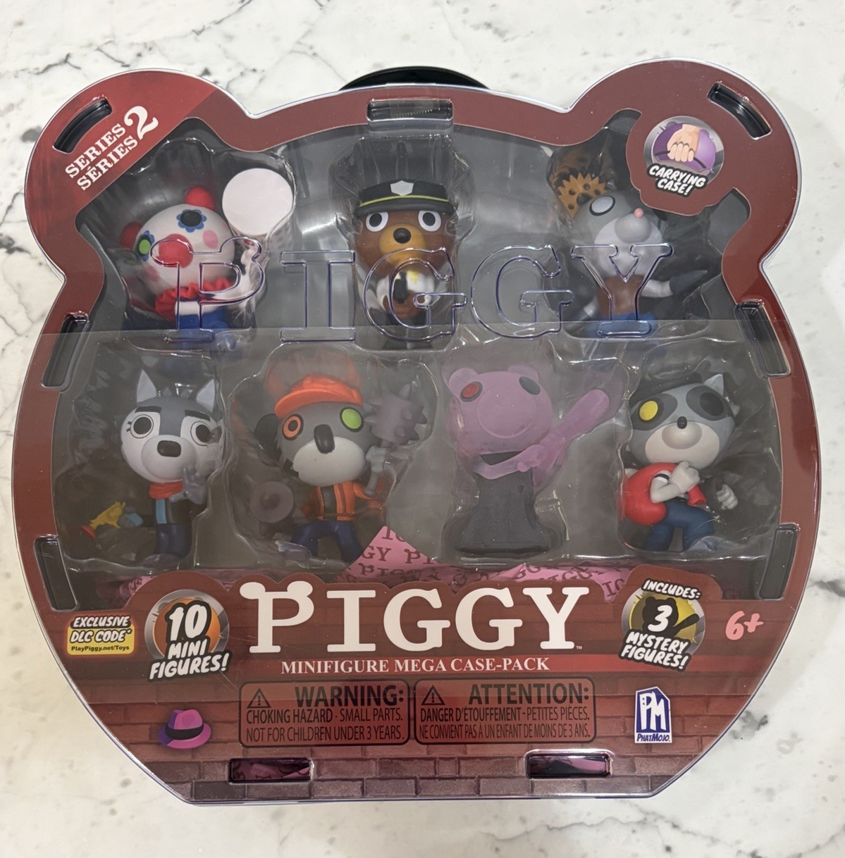 Roblox PIGGY Series 2 Mega Case Mini Figure 10-Pack Carry Case – SEALED, Mystery