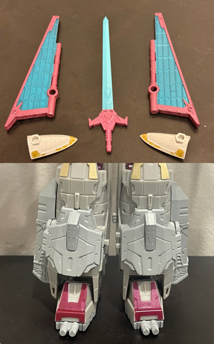 Legacy United Vector Prime Upgrade armor – Sweetmail, 115 – figure not included