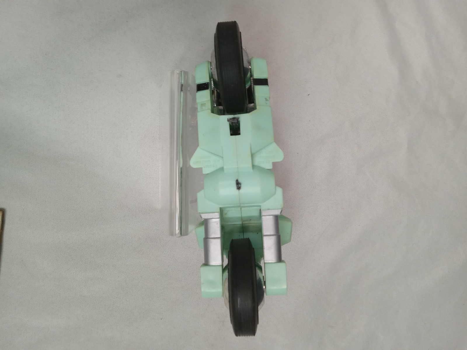 Vtg 1985 Matchbox Robotech Scott Bernard Armored Cyclone & Yellow Motorbike