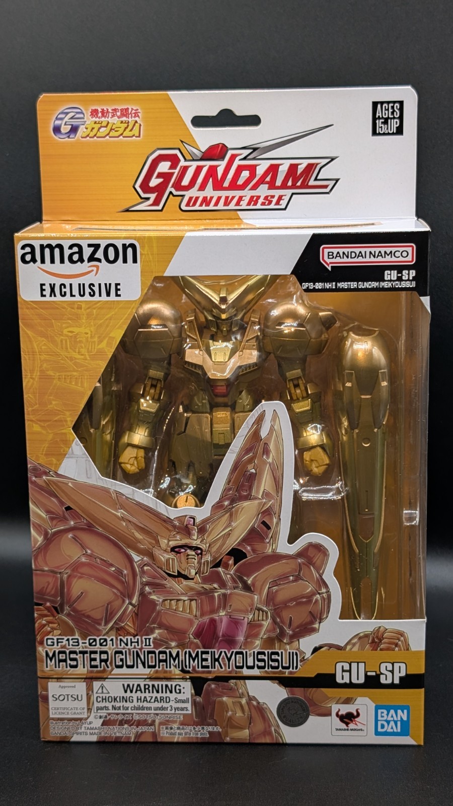 Mobile Fighter G Gundam G402 – GF13-001NHII Master Gundam (Meikyousisui) Amazon