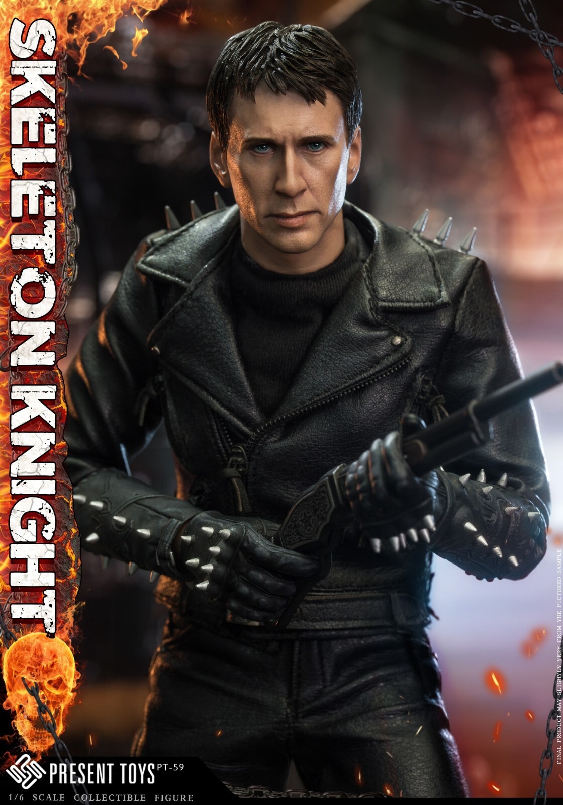 PRESENT TOYS PT-sp59 Hell Skeleton knights Ranger(light-up) 1/6 FIGURE IN STOCK