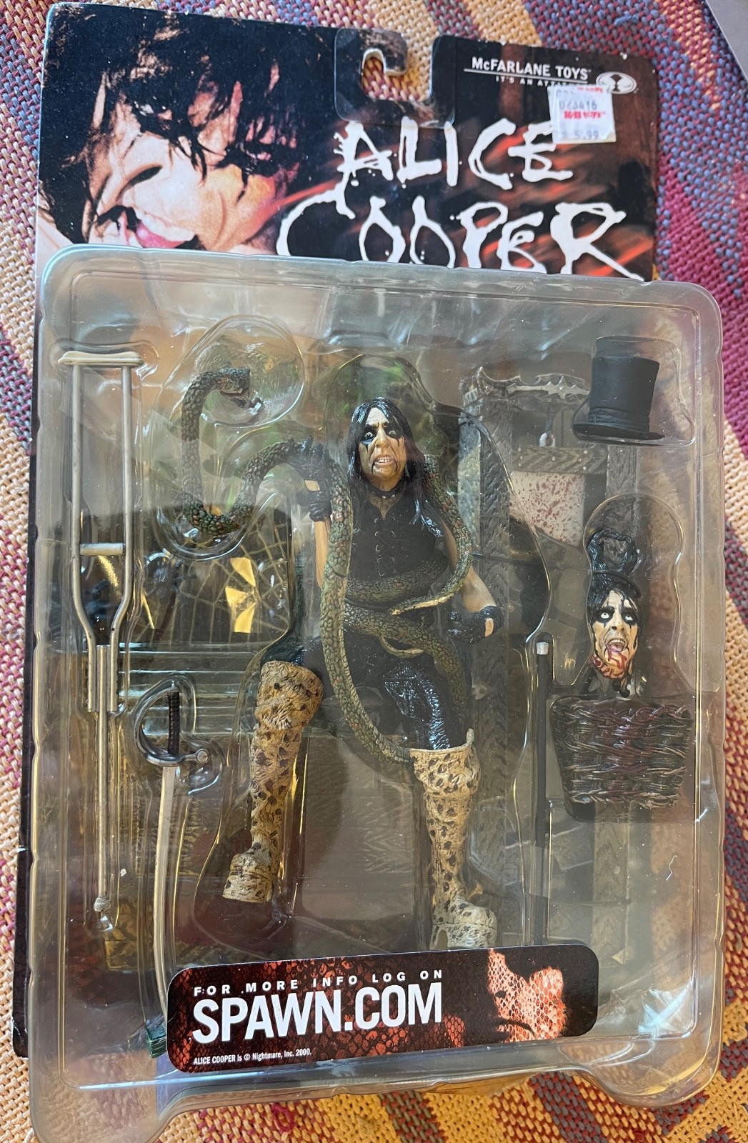 Alice Cooper – MacFarlane Action Figure – New Sealed