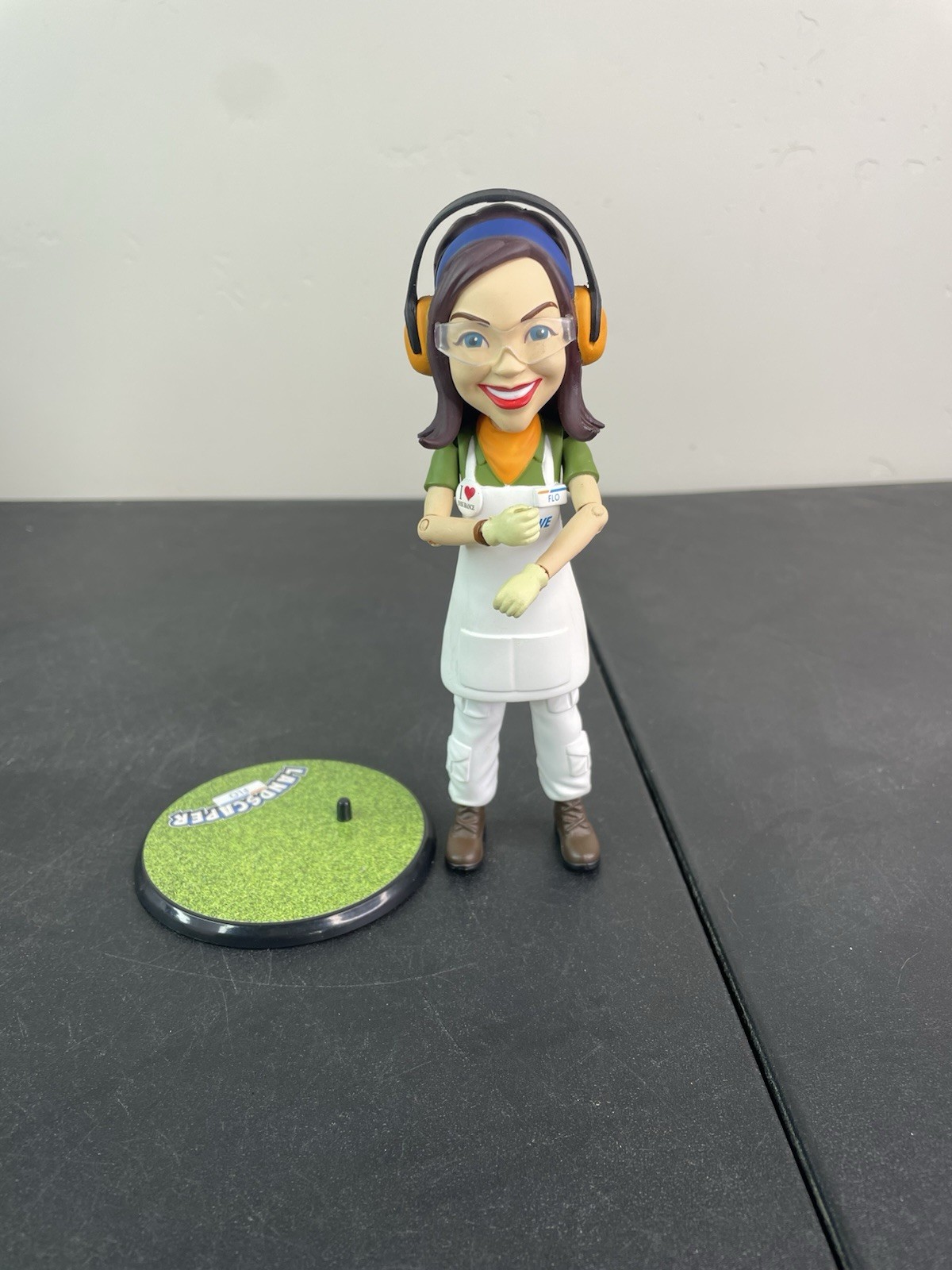Progressive Insurance Flo Landscaper Action Figure Limited Ed No Accessories