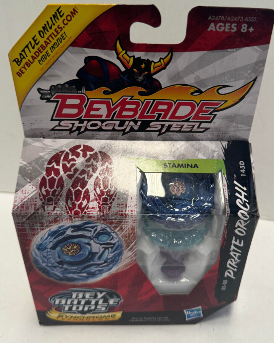 Hasbro Beyblade Shogun Steel Pirate Orochi SS-08 145D Battle Top