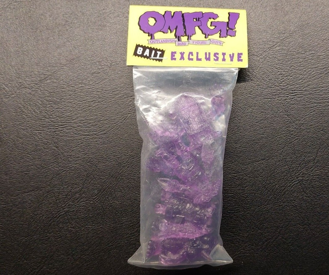 O.M.F.G. OMFG October Toys Mini Figure Set – Series 1 Clear Purple
