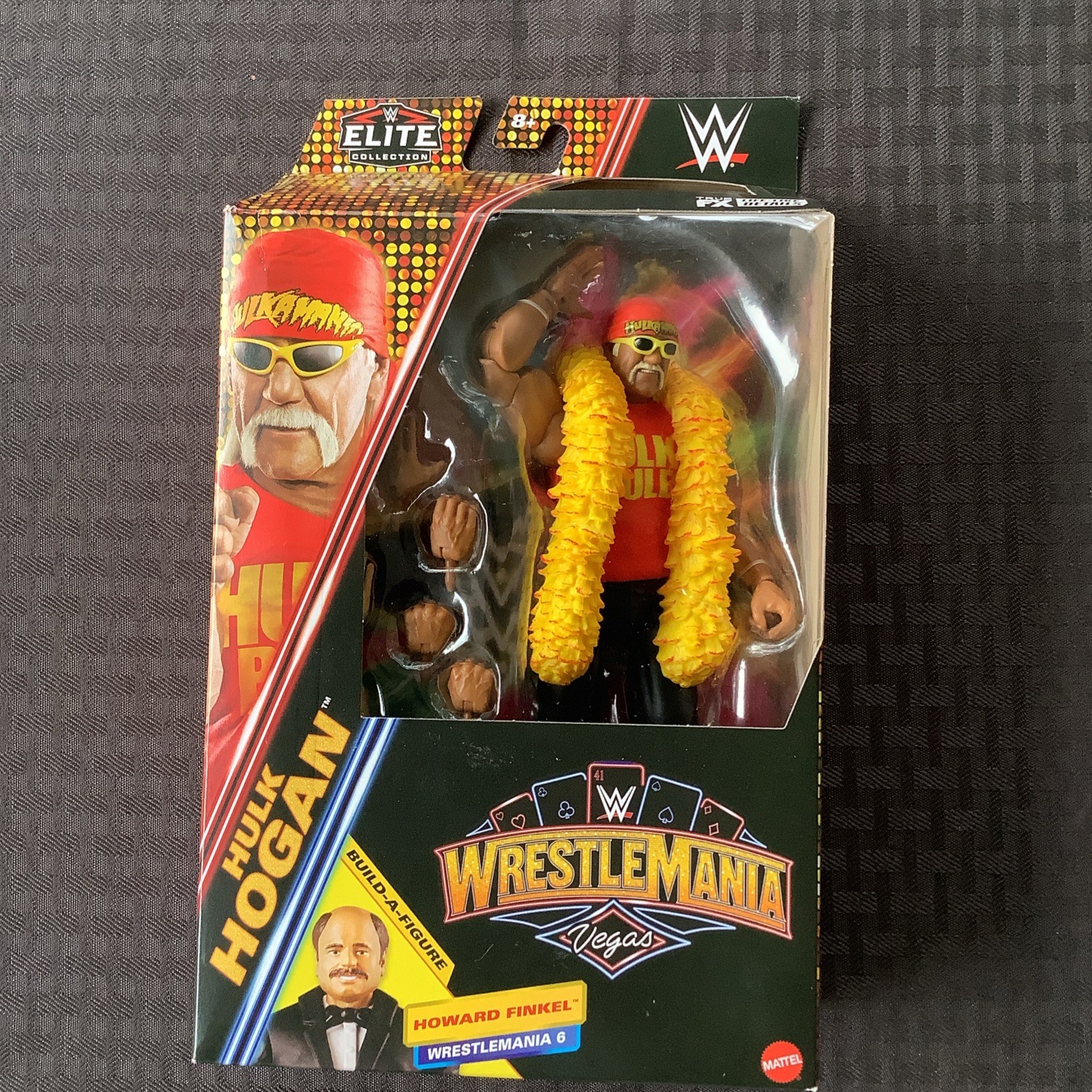 WWE Elite Collection Wrestlemania Vegas Hulk Hogan Figure New Un-Opened