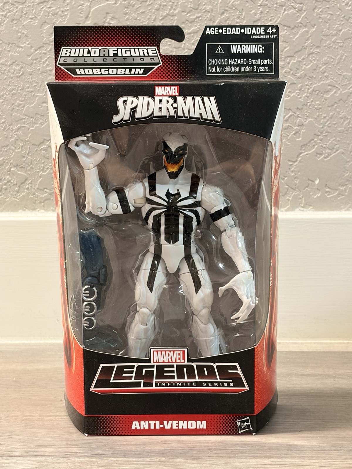 Marvel Legends Infinite Series 6&Prime; ANTI-VENOM Hobgoblin BuildAFigure NIP HTF