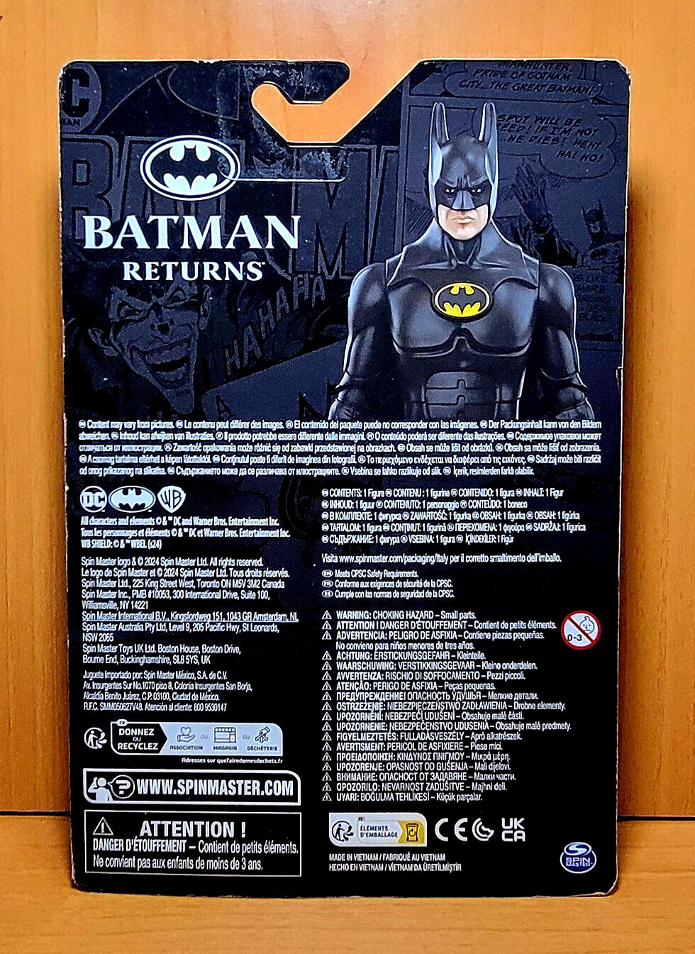 DC 85 YEARS BATMAN « BATMAN RETURNS » 4in Action Figure 2024 SPIN MASTER