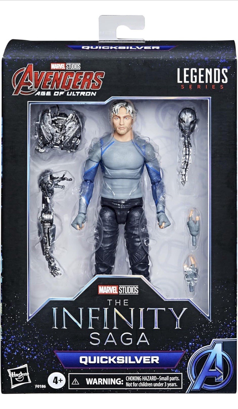 Marvel Legends Infinity Saga Quicksilver Avengers Age of Ultron