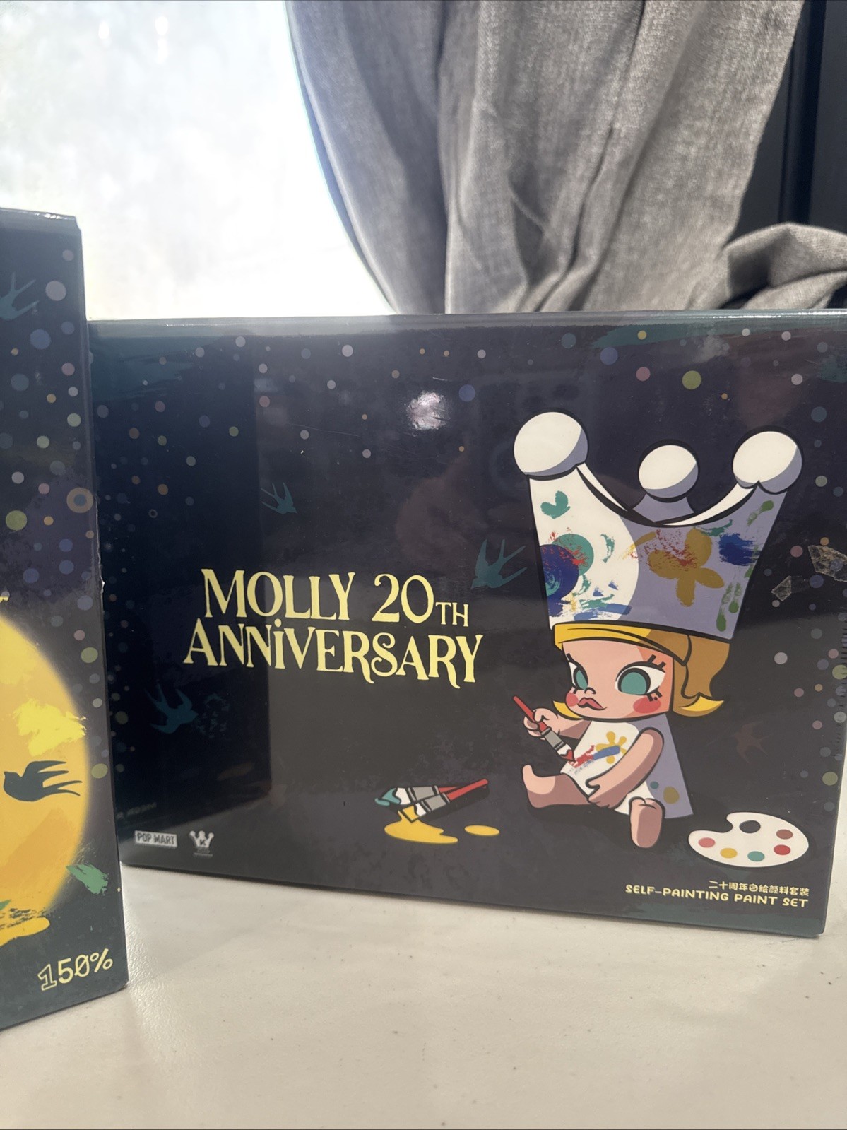 Authentic Mega Royal Molly 150% 20th Anniversary Self Painted Figure & Paint Set