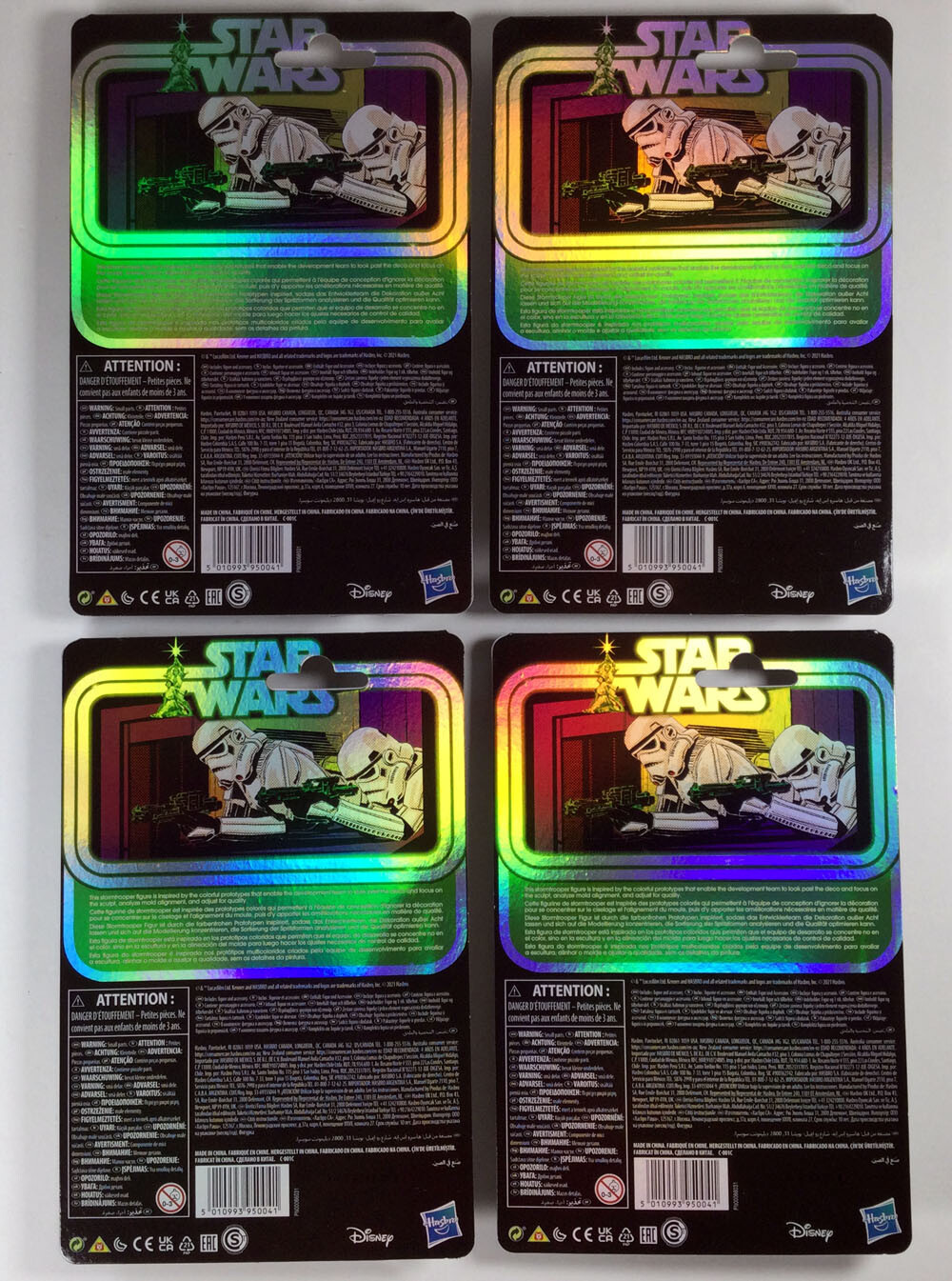 Star Wars Target Retro Collection Stormtrooper Prototype Set Of 4 NEW + BONUS