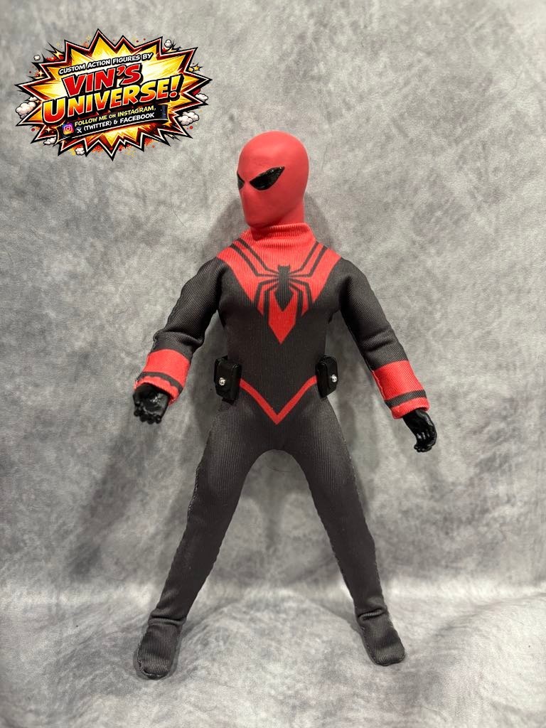 Custom 8&Prime; Mego Scale SpiderMan Assassin Peter Parker Action Figure & NO Box