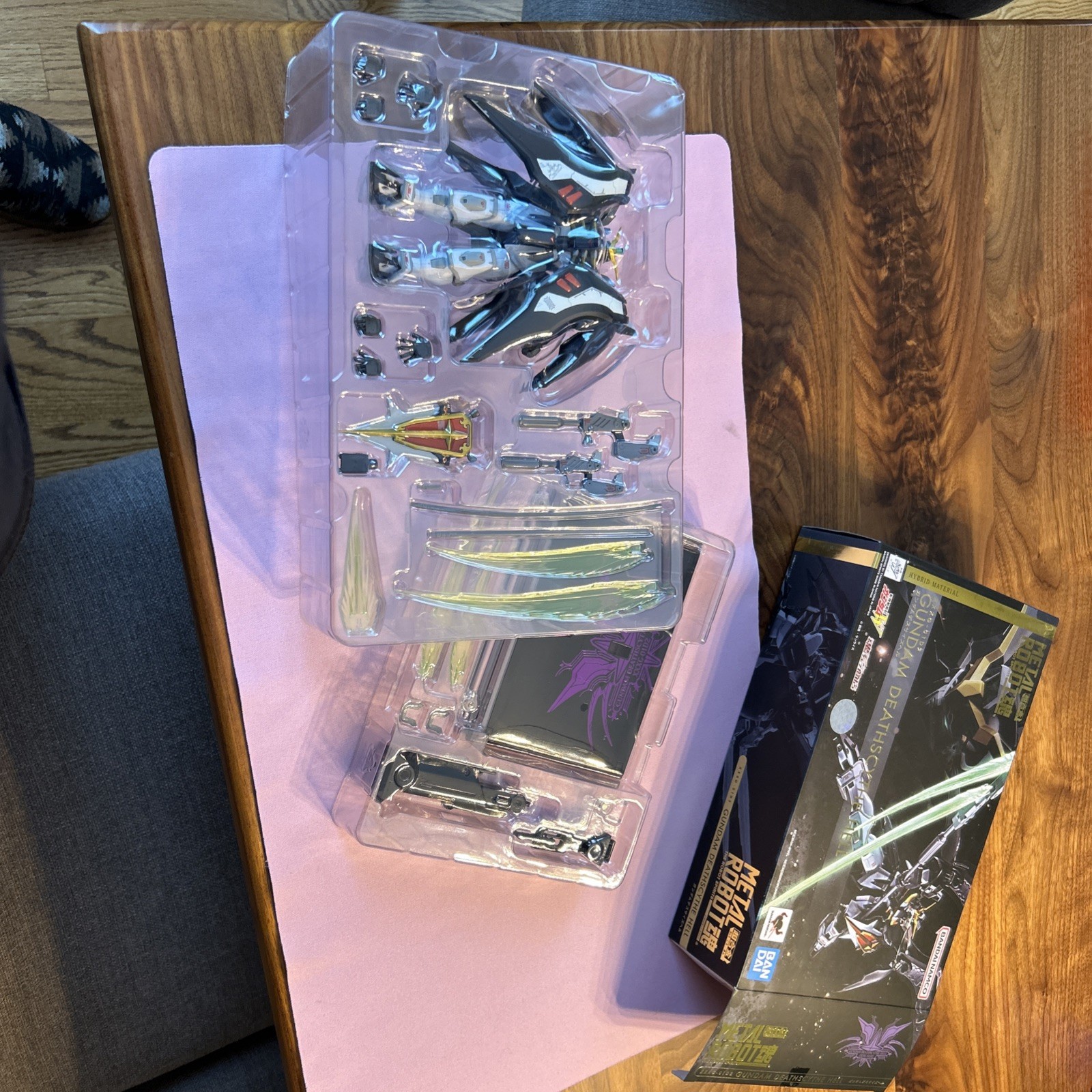 Robot Spirits Gundam Deathscythe Hell Opened but COMPLETE
