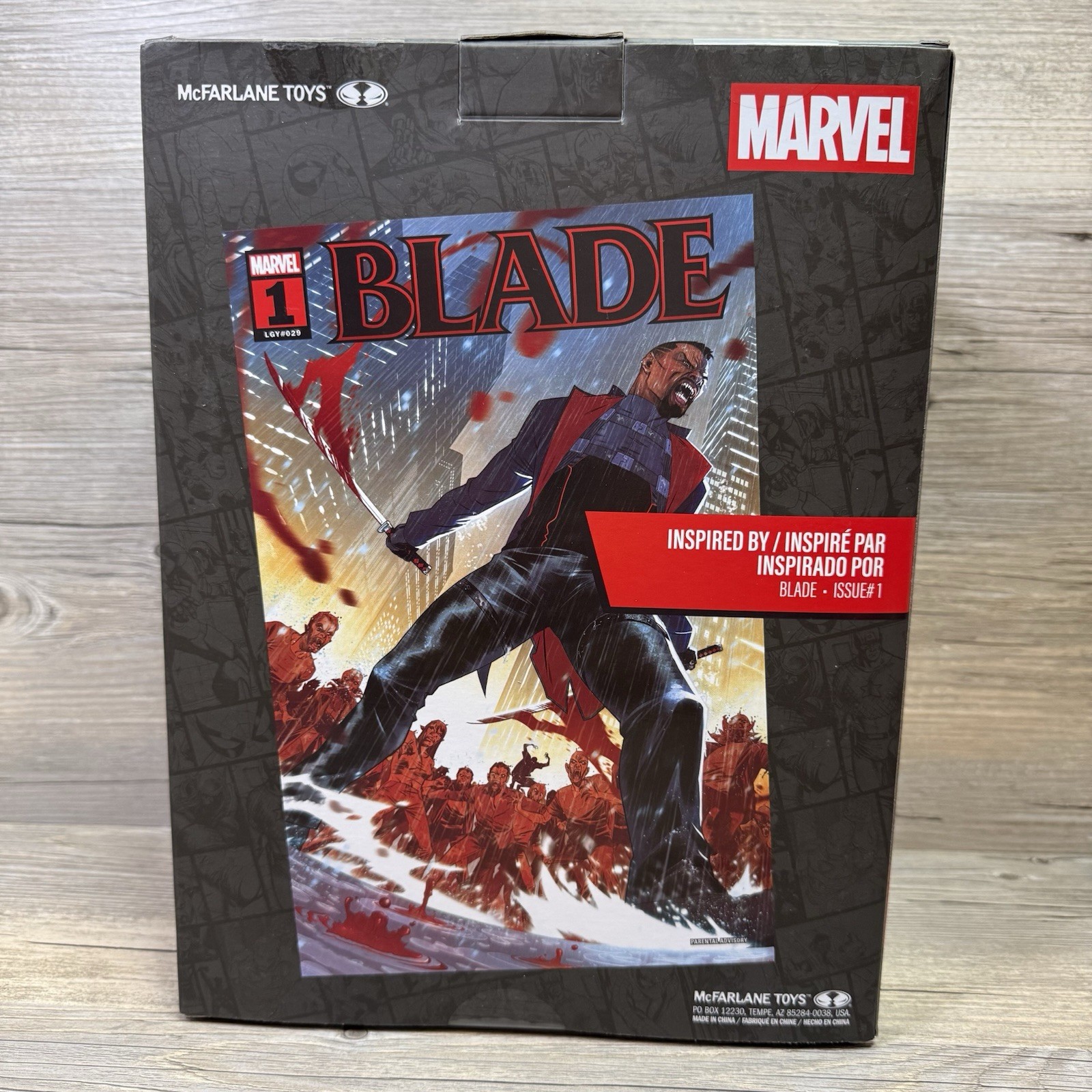 Marvel Blade SEALED McFarlane Platinum Edition Includes Comic Book