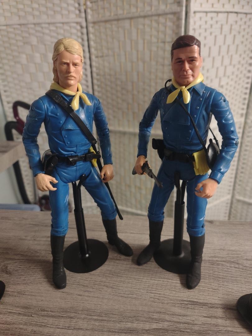 Marx General Custer Calvaryman & Tom Custer Custom set!!!!!!