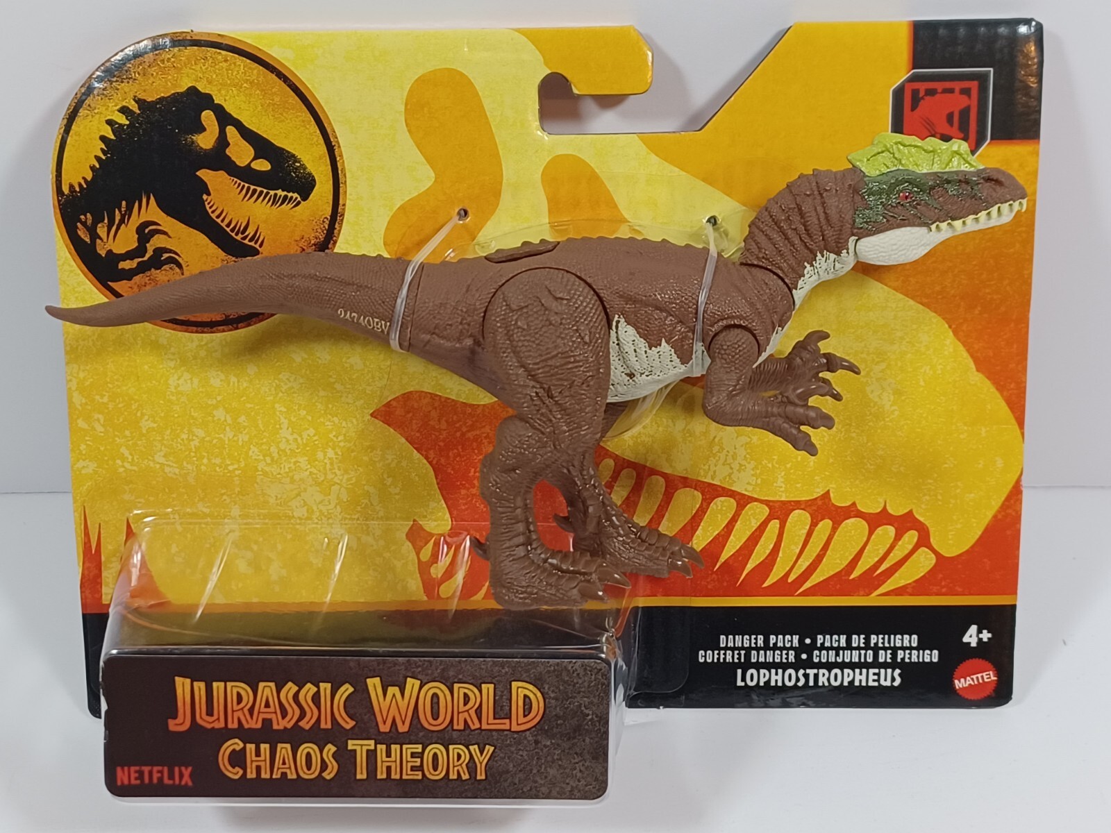 Jurassic World Chaos Theory Danger Pack Lophostropheus Netflix