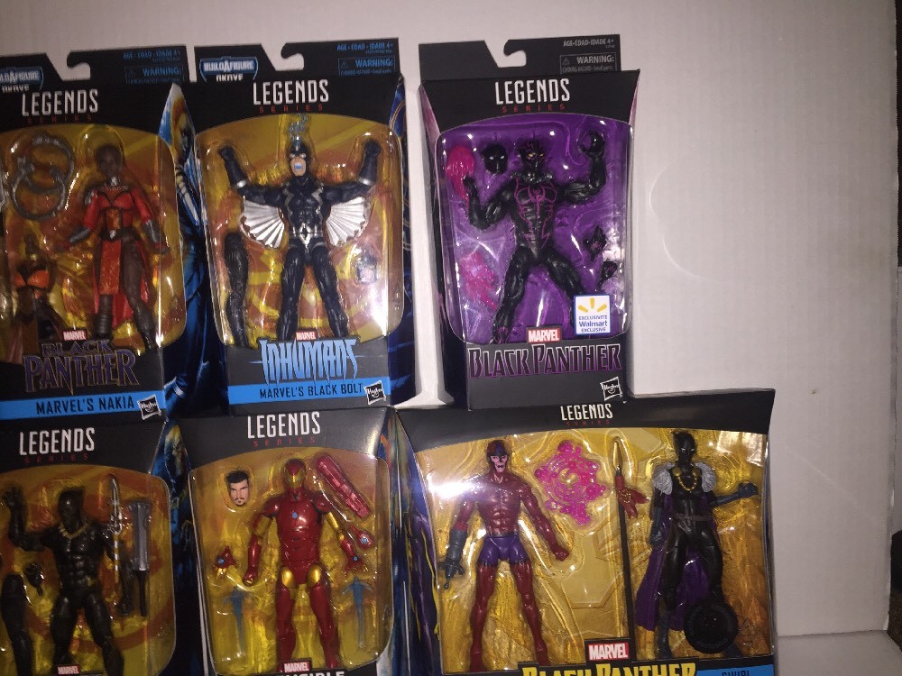 COMPLETE Marvel Legends Entire Black Panther Wave + TRU & Walmart Exclusives
