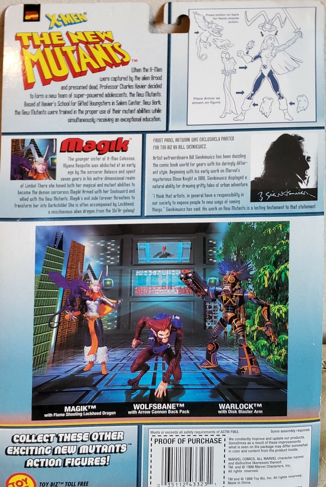 MAGIK with Flame Shooting Lockheed Dragon – X-Men The New Mutants Movie 😲🔮🤩