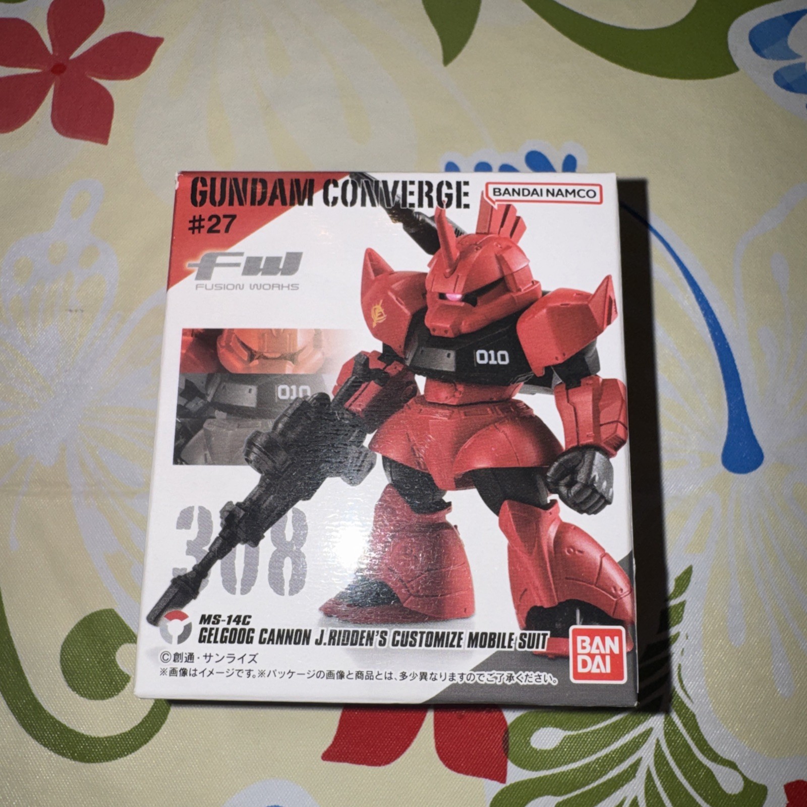 FW GUNDAM CONVERGE #27 No.308  » MS-14C GELGOOG CANNON J.RIDDEN&rsquo;S CUSTOMIZE M.S « 