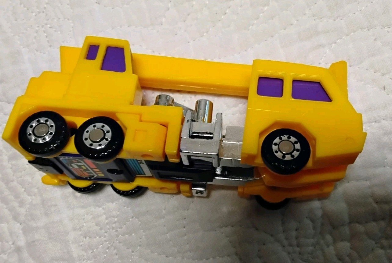Vtg 1984 Transformers Constructicon Action Figures Accessory Lot Hasbro 1 Owner